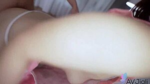 that hot chinese milf meng meng moaned loud riding her lover's cock the other day