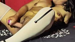 Slut nun bent over doggystyle takes monster cock anal creampie