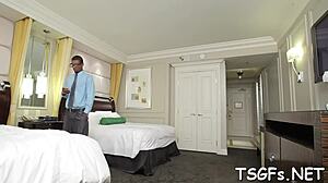 Fuck This Ladyboy Hard And Cum Explosion!