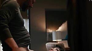 setting him up for success with tommy little's puck 😈🍑💦 office rimjob fun