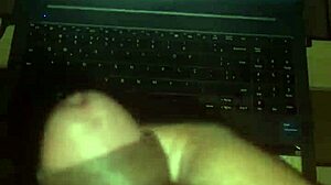 Masturbating Imagining Monster Cock Fills Masseuse's Tight Hole