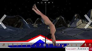 Rip my clothes off at Naughty America's 24/7 strip club fantasy