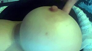 horny artemisia bounces her massive juicy tits slowly