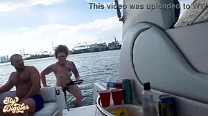 Miami Boat BTS Willow Ryder Ameena Green Aria Six Big Ass Action