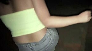 stranger teen babe rides cock outdoor at construction site leak mms