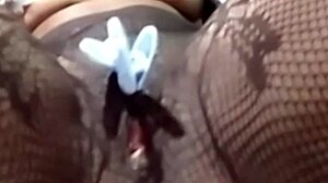 cyndy blackslave's fat ass jiggles under hard bdsm spanking punishment