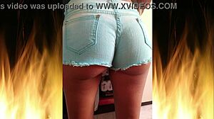 Skinny Brunette Wife's Shaved Pussy Stretches on Big Cock!