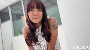 torbe unloads creampie in allison sweet's tight colombian wet pussy... damn she's petite!