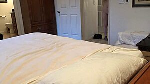 skinny housewife scarlett johnson gags on cock pov deepthroat choking sucking