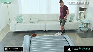 nuru massage pov busty valentina nappi oils up for steamy sex tape