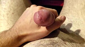 Edging, slapping, then explosive cumshot