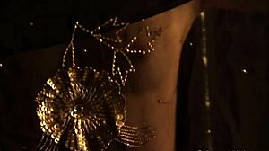 Indian Milf Solo in Tight Black Dress