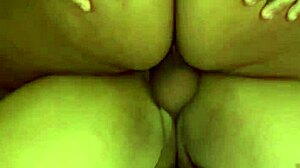 Stolen moments with busty Brazilian wife reveal her wild gaping side