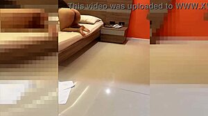 hot stepmom's huge ass takes rough doggy pounding