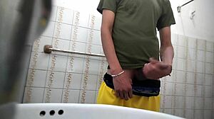 What's Italian straight guy doing in neighbor's bathroom