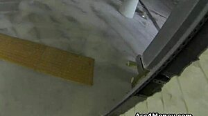 spicy latina teen flashes in mall lot then sucks and fucks for cash