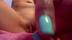 Young Colombian Girlfriend Fingers Juicy Pussy To Orgasm