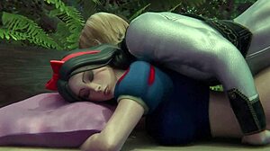 oh man snow white style but i'm pounding her doggystyle bent over missionary ugh