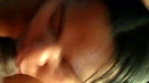 ebony bbw supathroat teases with sloppy deepthroat swallow