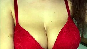 Stepsister's Big Milky Natural Tits Make Me Masturbate During Massage!