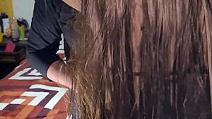 19yo uni girl's shocking double creampie party twist