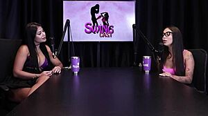 Didy Reis discovers wild oral fetish after tantric massage on sheer red lingerie