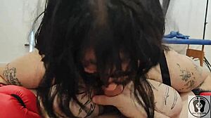 Deedee Love's Workout Ends in Wet Blowjob!