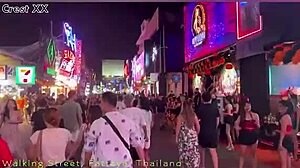 pattaya halloween street dances turn sexy with private thai gogo teases