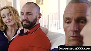 Stepdaughters Spencer Bradley Nikole Nash cum-covered after group facial?