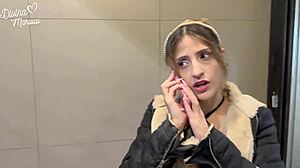 I take my first anal pounding for quick cash