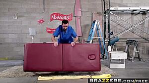 Keiran lee turns mischa brooks into dirty masseuse slut!