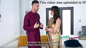 Latinska in dezi mačehi zamenjata za divjo gangbang norijo!