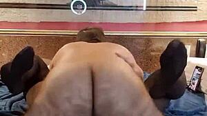 alinemilf's big pussy lips gape wide from doggystyle pounding creampie orgasm and toys in bent over bliss