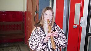 Tiny Russian Teen Picked Up Public Raw Fuck