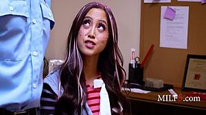 i jumped multiverses to stop my stepdaughter and ended up in hot threesome ride