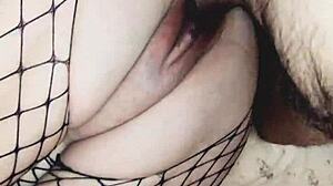 wanna see this skinny mature wife in stockings take amateur homemade anal assfucking and licking?