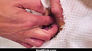 gorgeous milf's shower seduction sparks anal with stepson