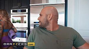 kathryn mae seduces jmac flexing spreading shaved pussy moaning dirty in shower bedroom sideways fuck