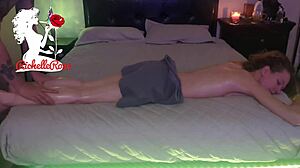 Richelle Rose's Amateur Milf Massage Turns Footjob Creampie Fuck