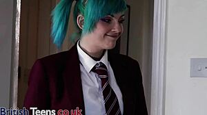 lesbian nurse in uniform panties licks fingering orgasm patient pussy foreplay in office girl next door style