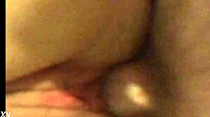 Amateur Couple Rips Clothes Off 19-Year-Old for Dripping Creampie