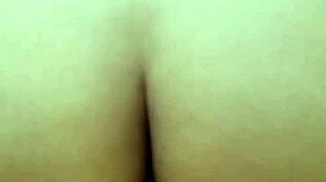 Blonde Indonesian beauty bends over for amateur homemade doggystyle with big tits bouncing!