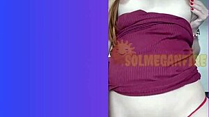 pregnant redhead sol megan fire masturbates lactating wildly