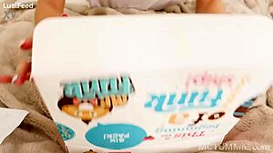 Innocent-Looking Stephanie Moon Gropes Petite Tits and Tight Pussy Solo