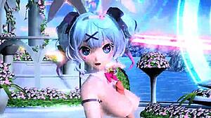 Hatsune Miku Project Diva Nude Rabbit Hole Costume Mod Unveiled