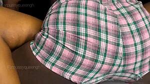 step-sister fuck ends in creampie conflict