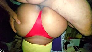 Gostoso Fio Dental Chupa Monster Pau Comendo Forte