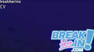 blue haired 19yo ebony goddess throats bbc sloppy with spit?