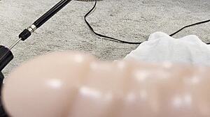 crossdressing guy takes cock and dildo deep in ass