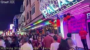 pattaya halloween street dances turn sexy with private thai gogo teases